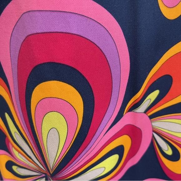 Trina Turk NWT Size 4 Multicolor Bold Floral Print Bev Sleeveless Dress $298 - Picture 11 of 11